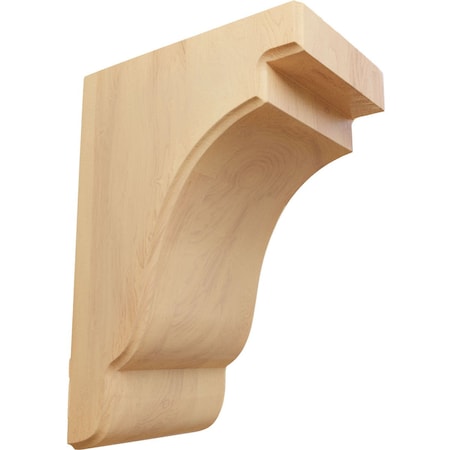 Ekena Millwork 5 1/4"W x 7 1/4"D x 9 1/2"H Bedford Bracket, Red Oak BKTW05X07X10BERO
